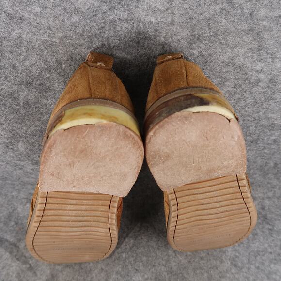 Franco Sarto Shoes Womens 8.5 Bootie Loafers Slip On Leather Round Toe Casual - Picture 11 of 13